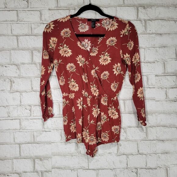 Forever 21 sunflower romper - Picture 5 of 12